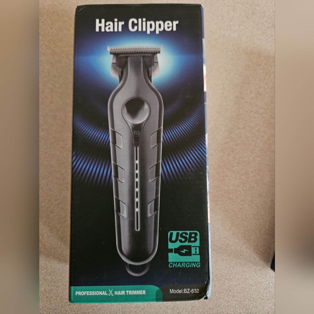 USB Rechargeable Black Grooming Trimmer Men Women Hair Cut Trim DIY Haircut